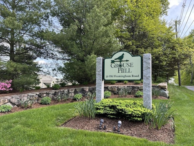 32 Old Framingham Rd Unit 20, Sudbury, MA 01776 - view of community / neighborhood sign