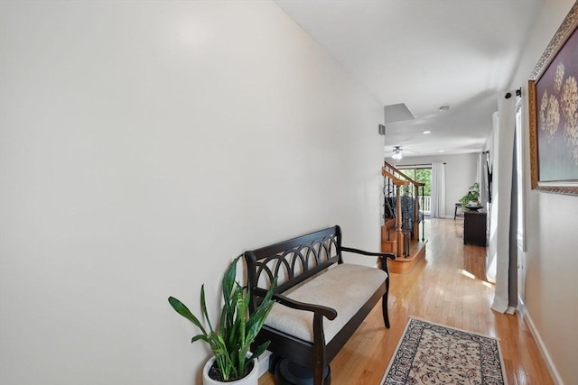 3 Birch Ave, East Longmeadow, MA 01028 - hall featuring light wood-style flooring and baseboards