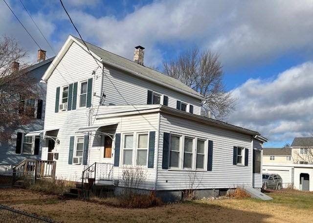 view of home's exterior