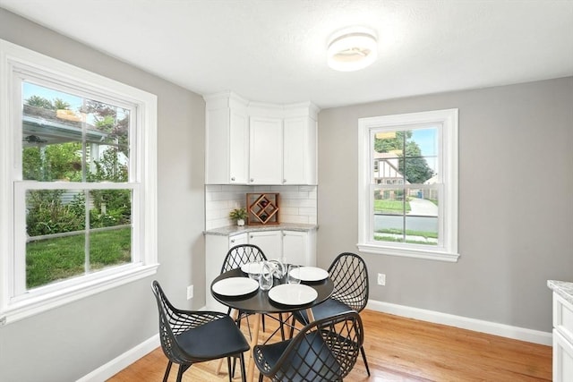 132 Nelson St, West Springfield, MA 01089 - dining space with healthy amount of natural light and light wood-type flooring