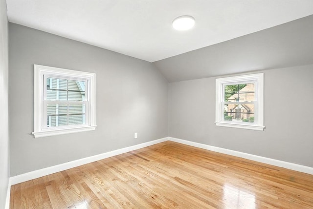 132 Nelson St, West Springfield, MA 01089 - spare room with light wood-style flooring and lofted ceiling