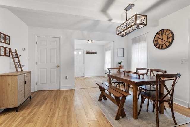 649 Robin Hill St, Marlborough, MA 01752 - dining room featuring light wood-style flooring and a chandelier