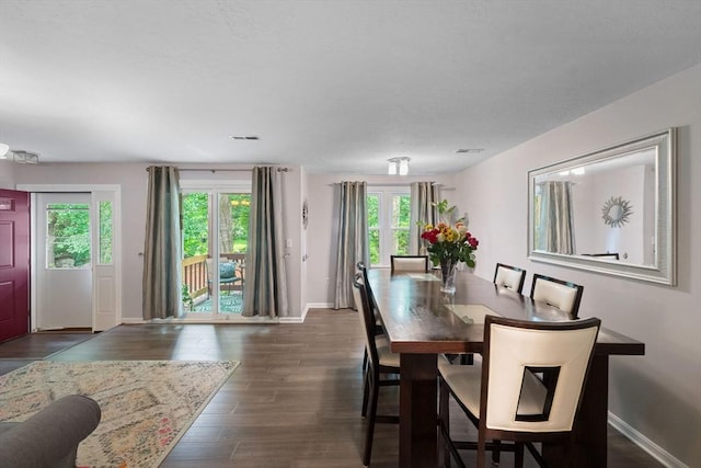 42 2nd Ave Unit 40, North Attleboro, MA 02760 - dining room with plenty of natural light and wood finished floors