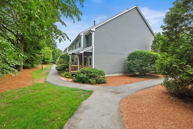 42 2nd Ave Unit 40, North Attleboro, MA 02760 - view of side of home with a yard