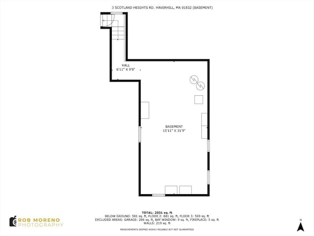 3 Scotland Heights Rd, Haverhill, MA 01832 - floor plan / room layout