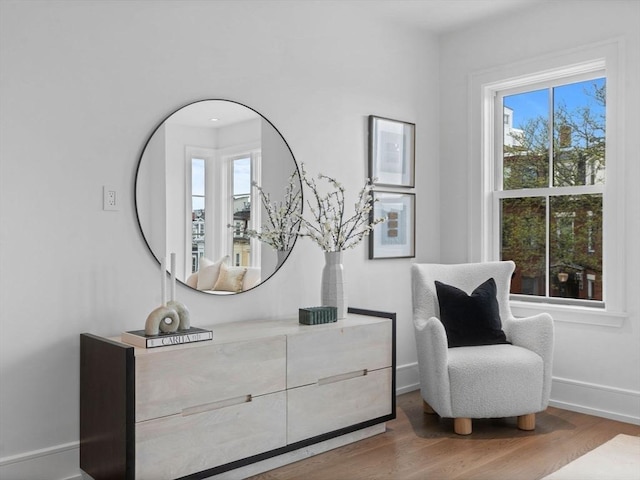 559 E Broadway Unit 559, Boston, MA 02127 - sitting room with healthy amount of natural light and wood finished floors