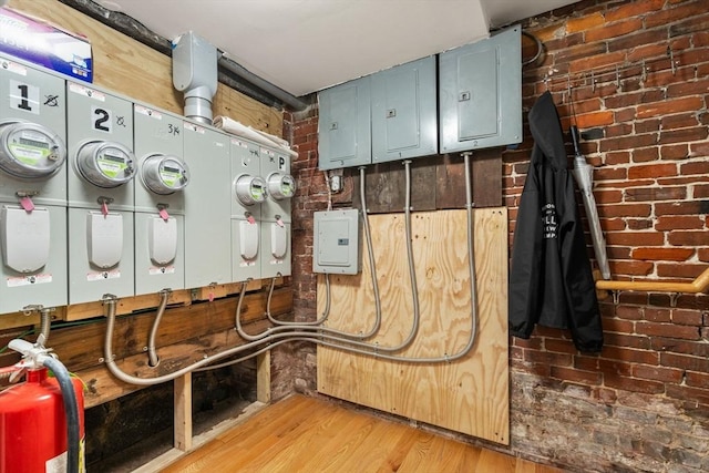 109 Eutaw St, Boston, MA 02128 - utility room featuring electric panel
