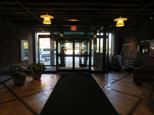 view of community lobby