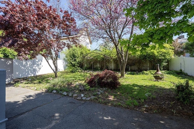 view of yard