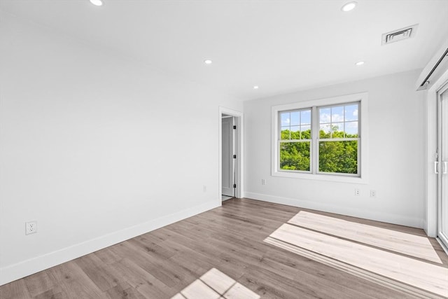 47 Parker St Unit 3, Quincy, MA 02169 - spare room with recessed lighting and wood finished floors
