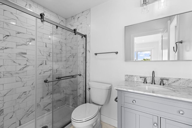 47 Parker St Unit 3, Quincy, MA 02169 - full bathroom with vanity and a stall shower