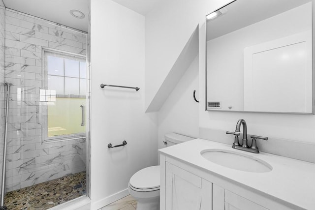 47 Parker St Unit 3, Quincy, MA 02169 - bathroom with a stall shower and vanity