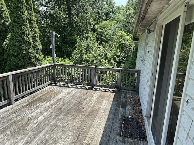 11 Glenwood St, Whitman, MA 02382 - view of wooden deck