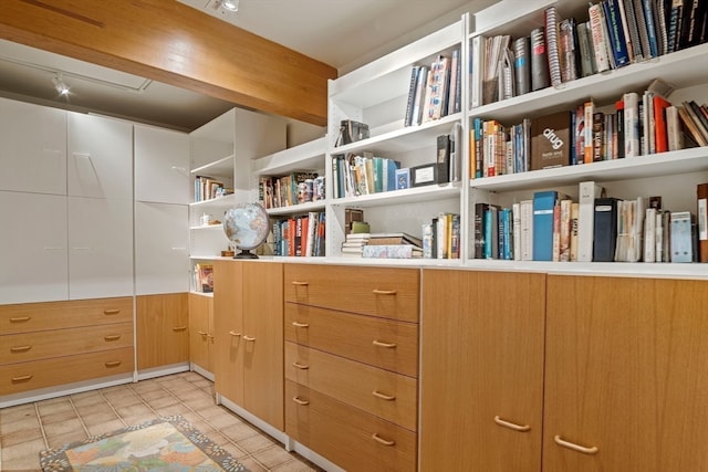 interior space featuring tile patterned floors