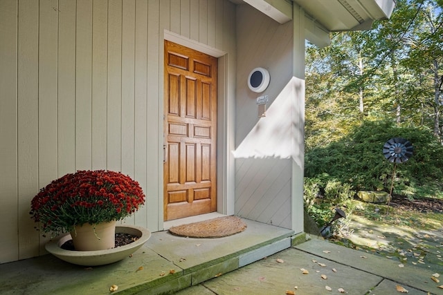 view of entrance to property