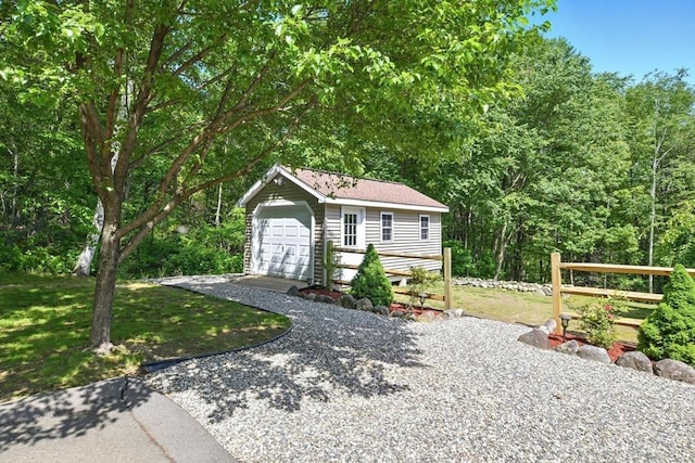 315 Woodland Way, Russell, MA 01071 - view of outbuilding with a view of trees
