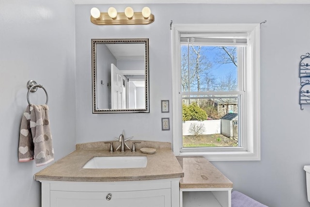 28 Manomet Beach Blvd, Plymouth, MA 02360 - bathroom featuring vanity and toilet