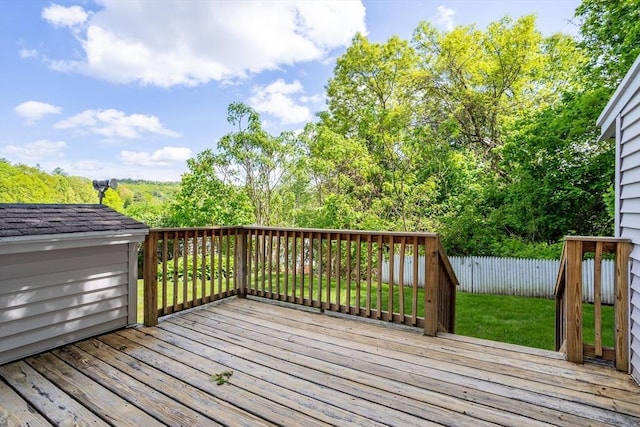 view of deck