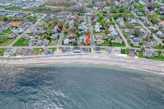 birds eye view of property featuring a residential view