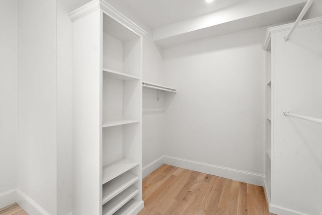 220 Atlantic St, Gloucester, MA 01930 - spacious closet with light wood-style flooring