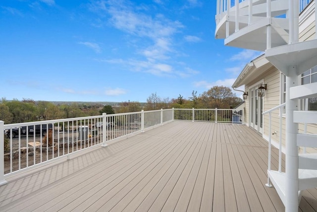 220 Atlantic St, Gloucester, MA 01930 - view of wooden terrace
