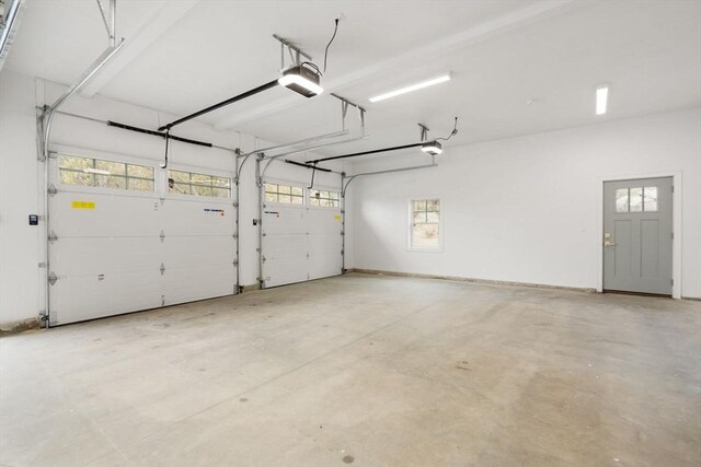 220 Atlantic St, Gloucester, MA 01930 - garage featuring a garage door opener
