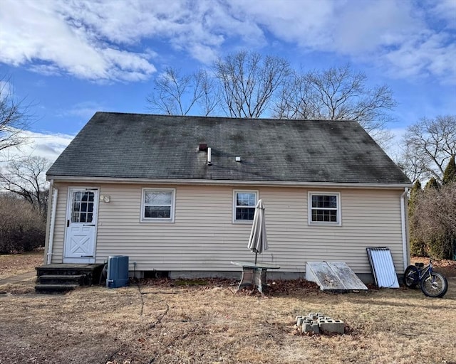 view of rear view of house