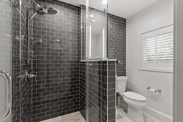 4 Greenfield Ln Unit 4, Concord, MA 01742 - bathroom with toilet and a stall shower