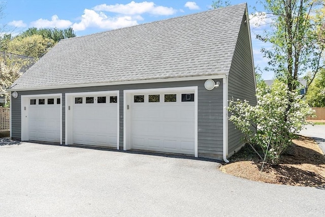 4 Greenfield Ln Unit 4, Concord, MA 01742 - view of detached garage