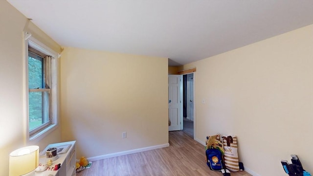 330 Arbor St, Lunenburg, MA 01462 - spare room featuring wood finished floors and baseboards