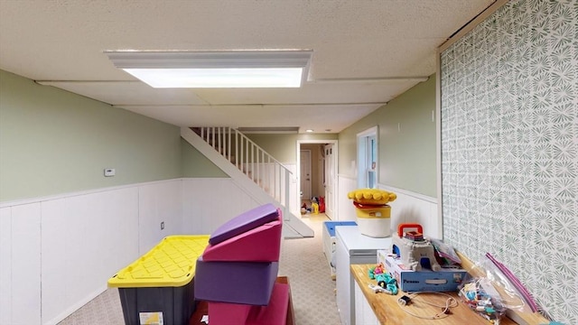 330 Arbor St, Lunenburg, MA 01462 - game room with wainscoting