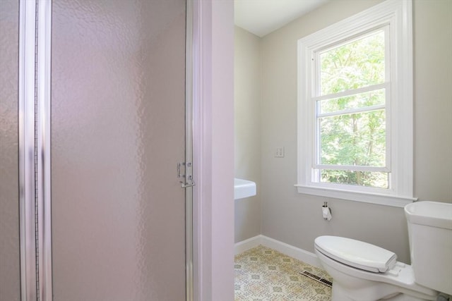 53 Iduna Ln, Amherst, MA 01002 - full bathroom featuring toilet and a shower stall