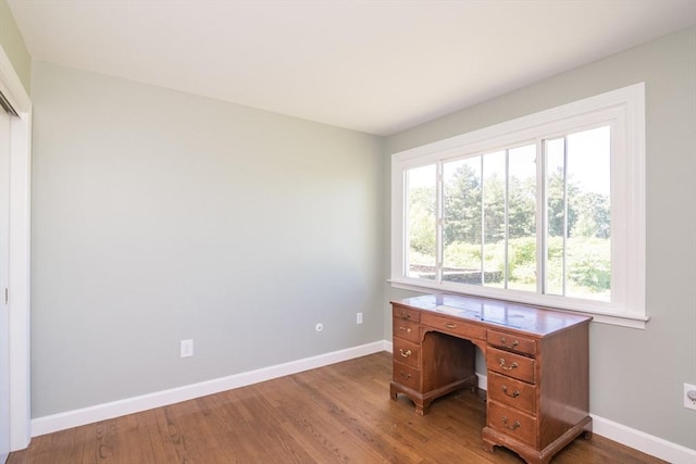 53 Iduna Ln, Amherst, MA 01002 - unfurnished office with wood finished floors and baseboards