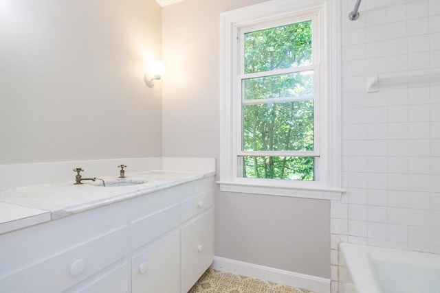 53 Iduna Ln, Amherst, MA 01002 - bathroom featuring plenty of natural light and vanity