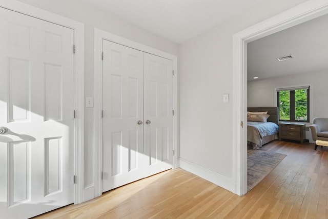 15 Park Ave, Newton, MA 02458 - hall featuring light wood finished floors and baseboards