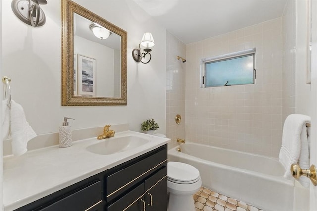 6 Willow Park, Wellesley, MA 02481 - bathroom with vanity, toilet, and shower / tub combination