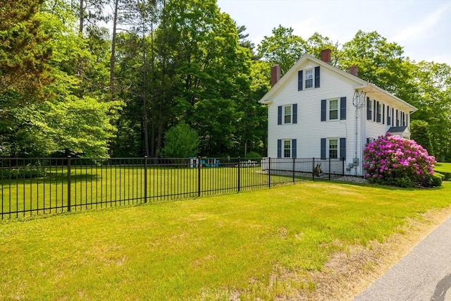 60 Brookfield Rd, Sturbridge, MA 01518 - view of home's exterior with a chimney