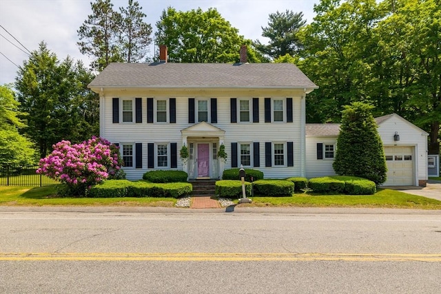 60 Brookfield Rd, Sturbridge, MA 01518 - colonial-style house with a chimney