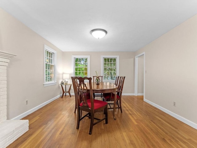 182 W Main St, Westborough, MA 01581 - dining room featuring light wood-style flooring and baseboards