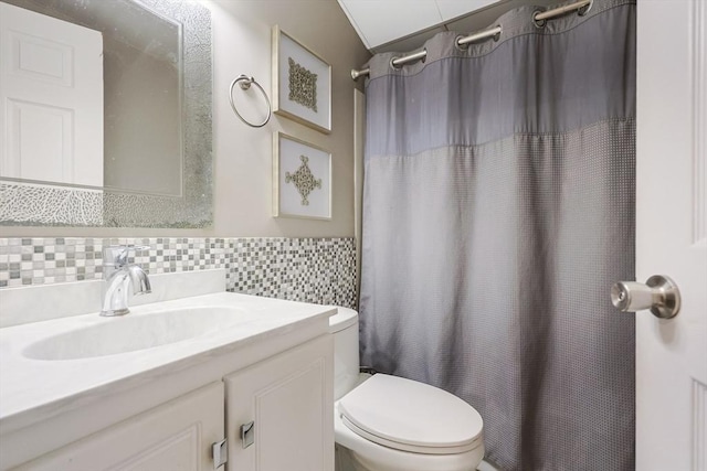 80 Summer St, Walpole, MA 02071 - full bathroom with toilet, vanity, and a shower with curtain