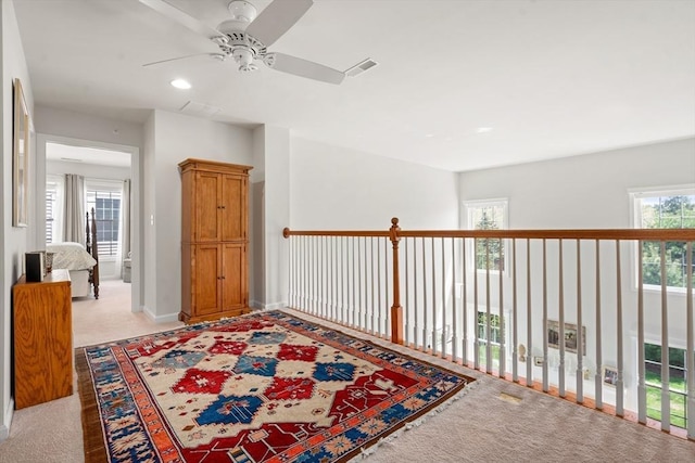 8 Heartwood Way Unit 8, Hopkinton, MA 01748 - corridor featuring light carpet and recessed lighting