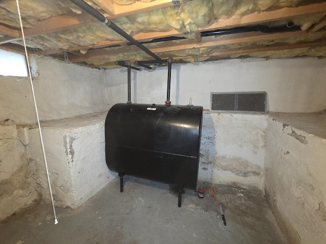 2018-2020 Prospect St, Palmer, MA 01080 - unfinished below grade area with heating fuel