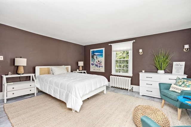 685 Highland St, Marshfield, MA 02050 - bedroom featuring radiator heating unit and wood finished floors