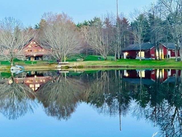 view of water view