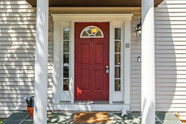 view of entrance to property