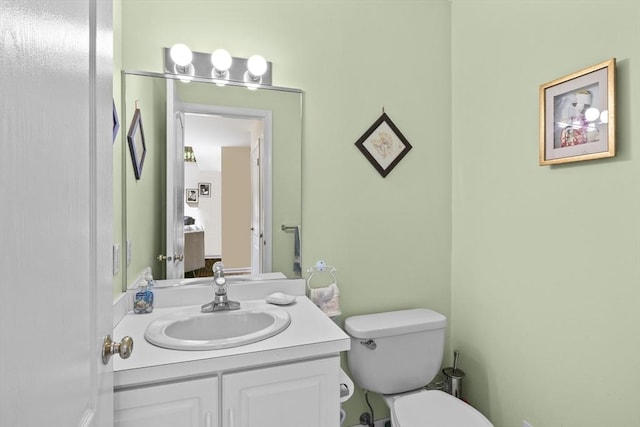 63 Forge Rd, Sharon, MA 02067 - half bath with vanity and toilet