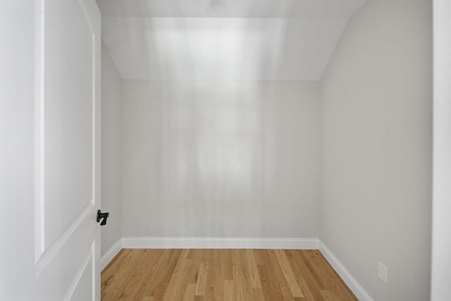 16 Pine Hill Rd Unit 16, Wenham, MA 01984 - spare room featuring light wood-type flooring and lofted ceiling