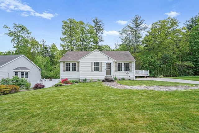 50 Maggie Ln, Southbridge, MA 01550 - view of front facade featuring a front lawn