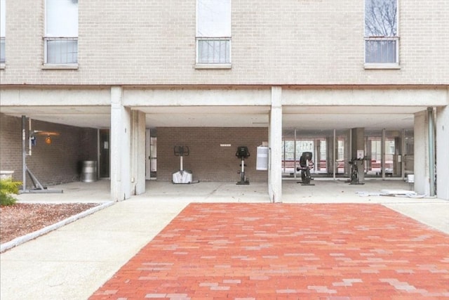 99 Pond Ave Unit 608, Brookline, MA 02445 - view of garage