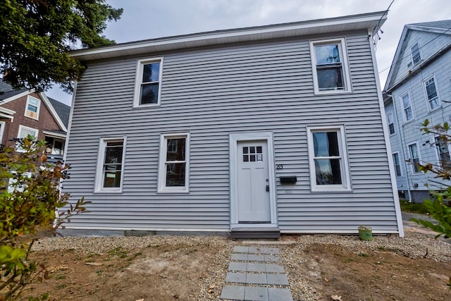 view of rear view of house